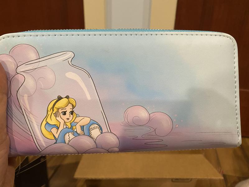 Loungefly Alice In Wonderland Bottle ride hotsell wallet