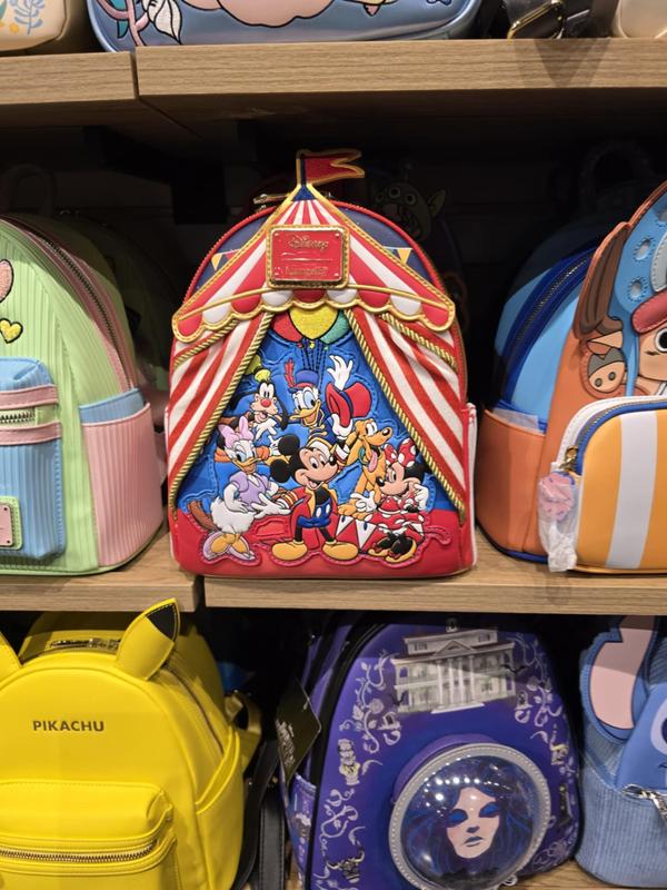 【Loungefly】Disney ミッキー＆フレンズ サーカス バックパック Loungefly Disney Mickey Mouse & Friends Circus Mini Backpack