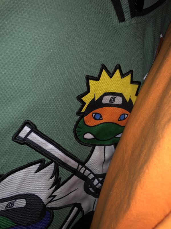 Teenage Mutant Ninja Turtles x Naruto Group Shot Youth T-Shirt - BoxLunch  Exclusive