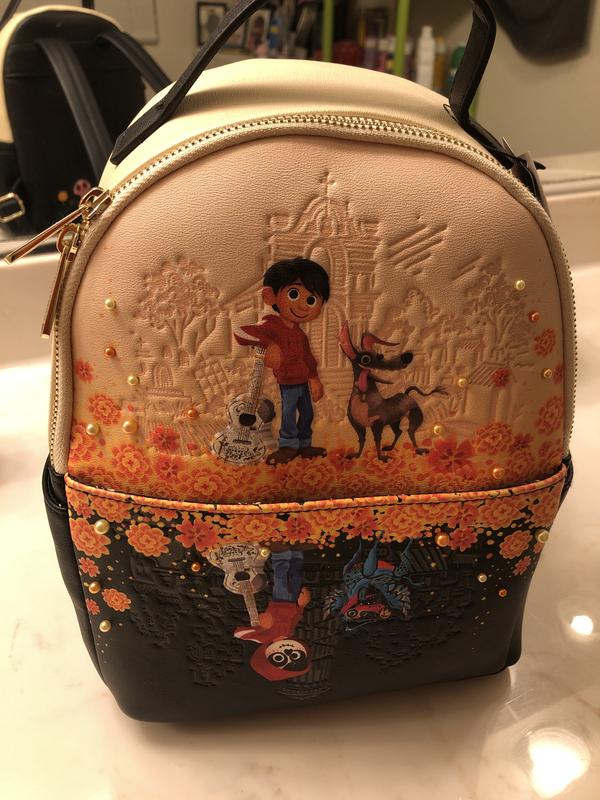 Loungefly Disney Pixar Coco outlet Marigold Mirror Mini Backpack