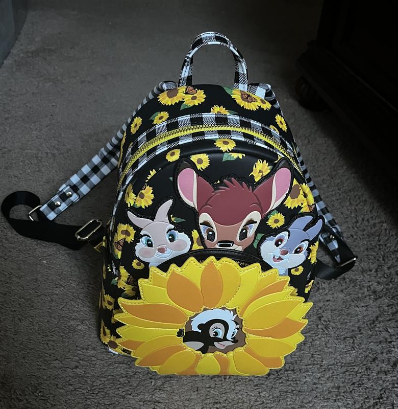Loungefly バックパック Loungefly Sunflower 26 cm Bambi Loungefly Bambi and Friends Sunflower Mini Backpack | BoxLunch