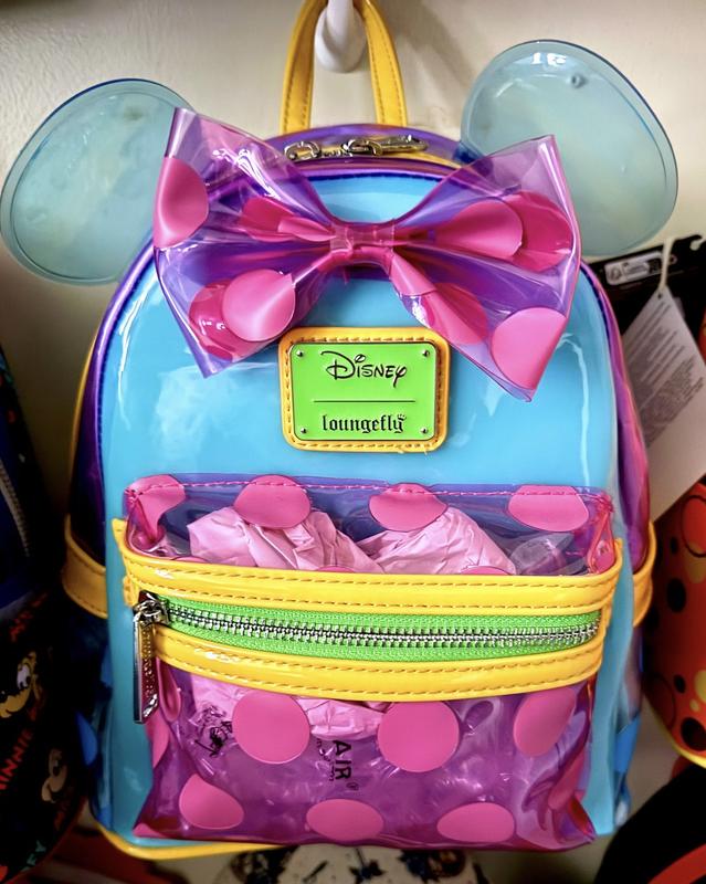 Loungefly Disney Minnie Mouse Polka Dot Colorblock Ears Mini  display picture 3