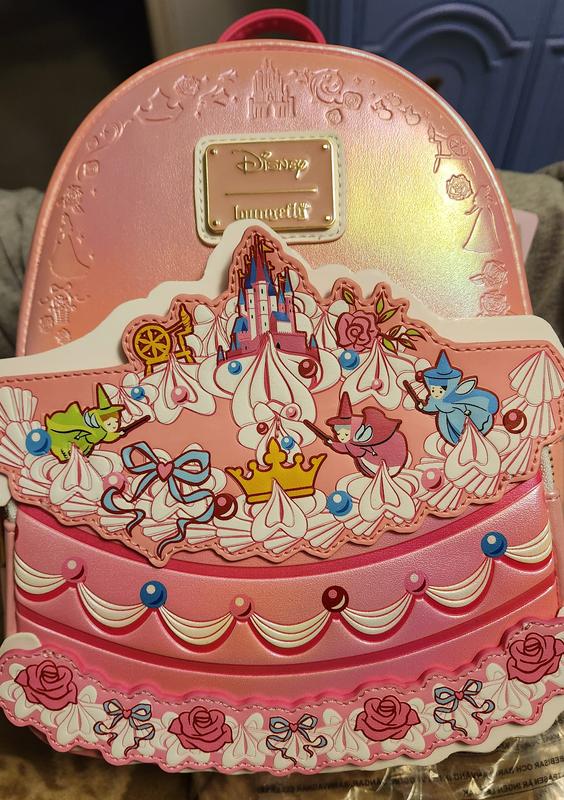 Loungefly Disney Sleeping Beauty Aurora Cake Mini Backpack  display picture 3