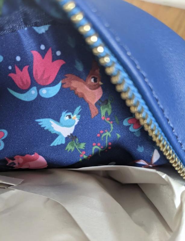 Disney Store Flora, Fauna, And Merryweather Loungefly Floral Pink Blue Mini  Backpack – Sleeping Beauty