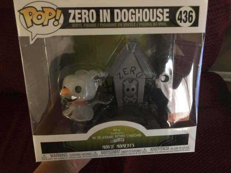 Funko Pop! Movie Moments The Nightmare Before Christmas Zero In