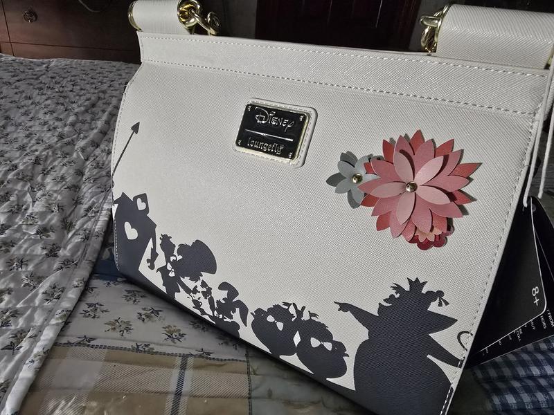Loungefly Disney Alice in Wonderland Floral Silhouette