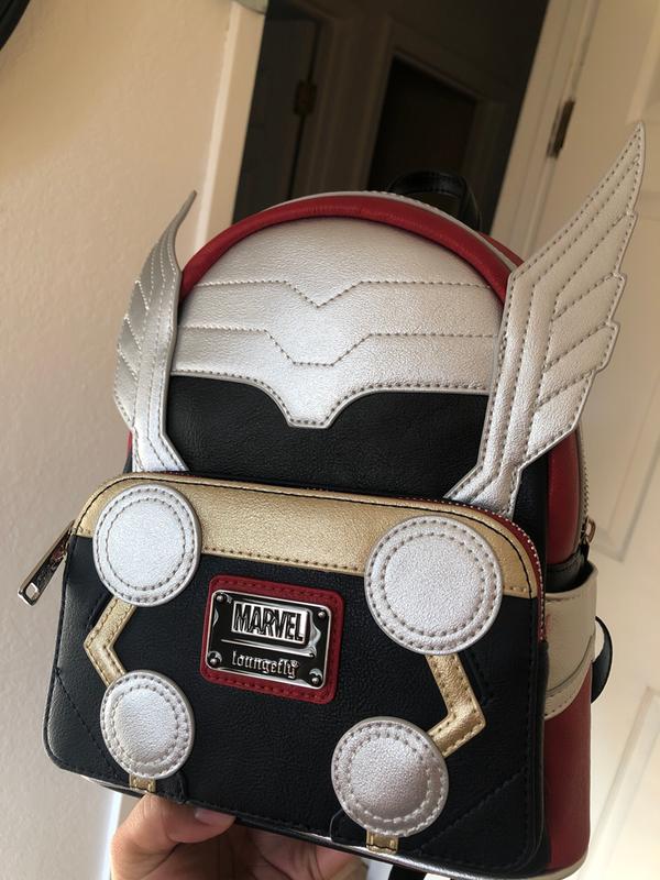 Loungefly Marvel Thor Figural Mini Backpack | BoxLunch display picture 1