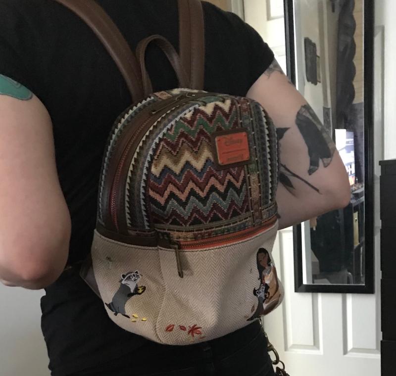 Loungefly Pocahontas Woven Backpack - RARE - Boxlunch shops Exclusive