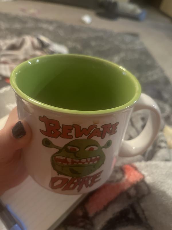 Shrek Beware Ogre 20oz Ceramic Camper Mug