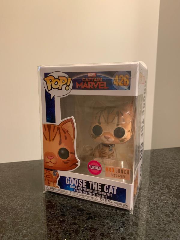 Goose the cat 2024 funko pop boxlunch