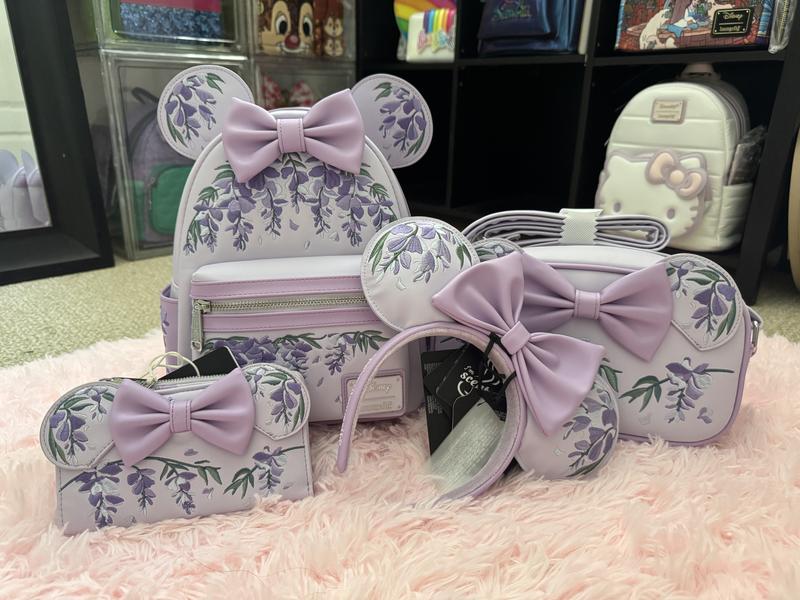 Loungefly Disney Minnie Mouse Wisteria Ears Floral Scented  display picture 3