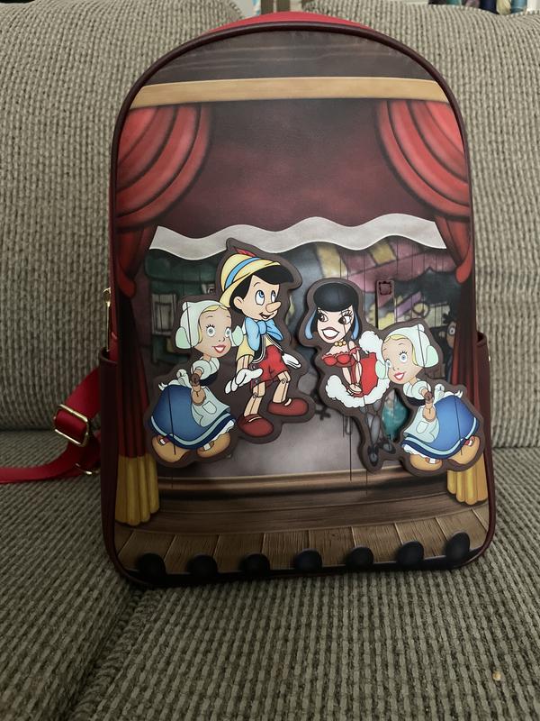 Loungefly Disney Pinocchio Marionette Mini Backpack - BoxLunch Exclusive NEW LOUNGEFLY Disney Pinocchio Marionette Mini Backpack  main image 4
