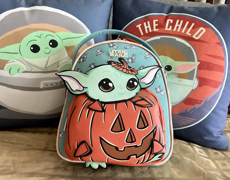 Boxlunch Star Wars The Mandalorian Grogu in Jack-O'Lantern Spoon Rest