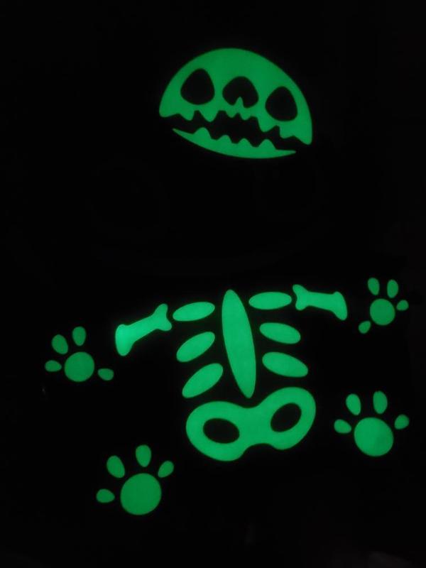 Her Universe Disney Lilo & Stitch Skeleton Stitch Glow-in  display picture 1