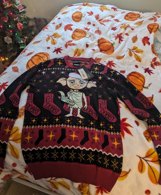 2X Nightmare Before Christmas Intarsia Holiday good Sweater