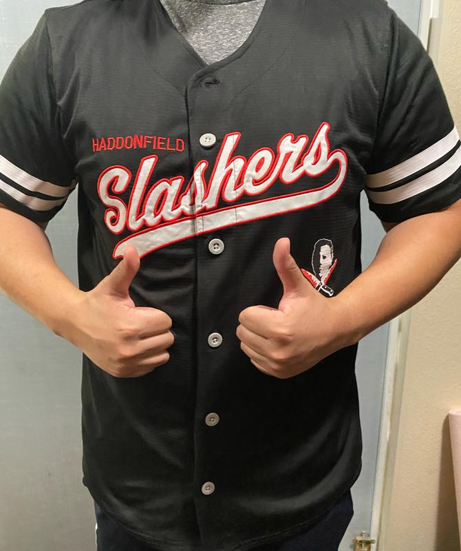 Freddy Slasher Series Full-Button Baseball Jersey Youth Large
