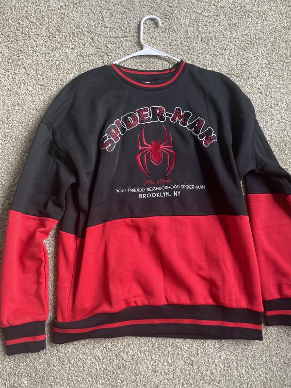 Marvel Spider-Man Miles Morales Panel Crewneck BoxLunch