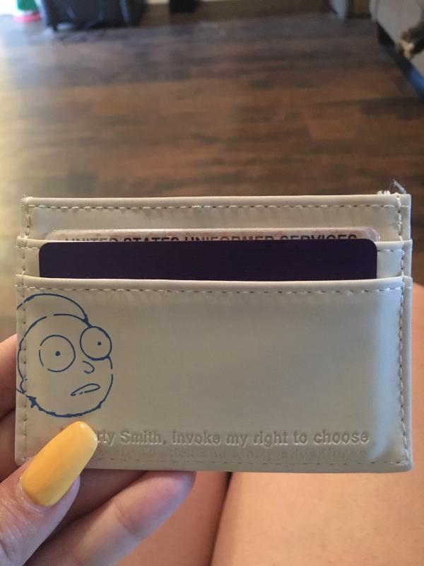 14886, Plastic Card Holder for Pans or Bowls - Morty The Knife Man
