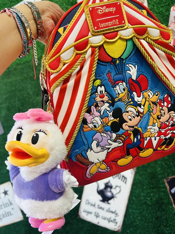 Loungefly Disney Mickey Mouse & Friends Circus Mini Backpack  display picture 2