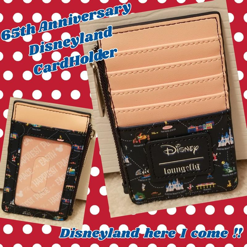 Loungefly Disneyland 65th Anniversary Map Cardholder  display picture 1