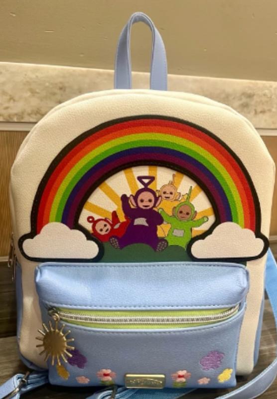 Teletubbies Rainbow Flower Mini Backpack.  NWT. Amazon.com: Concept One Teletubbies Mini Backpack, Rainbow  main image 2