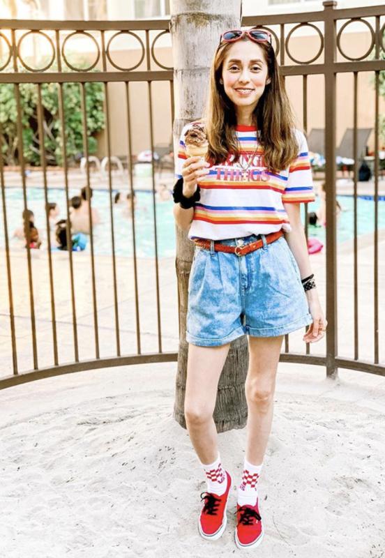 [ JEANS] Multi Stripe Ringer T-shirt ★人気★ 11916597_hi?h=630
