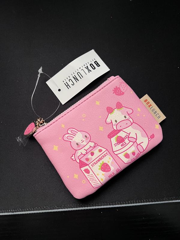 Strawberry Milk Animal Coin Purse BoxLunch Exclusive BoxLunch