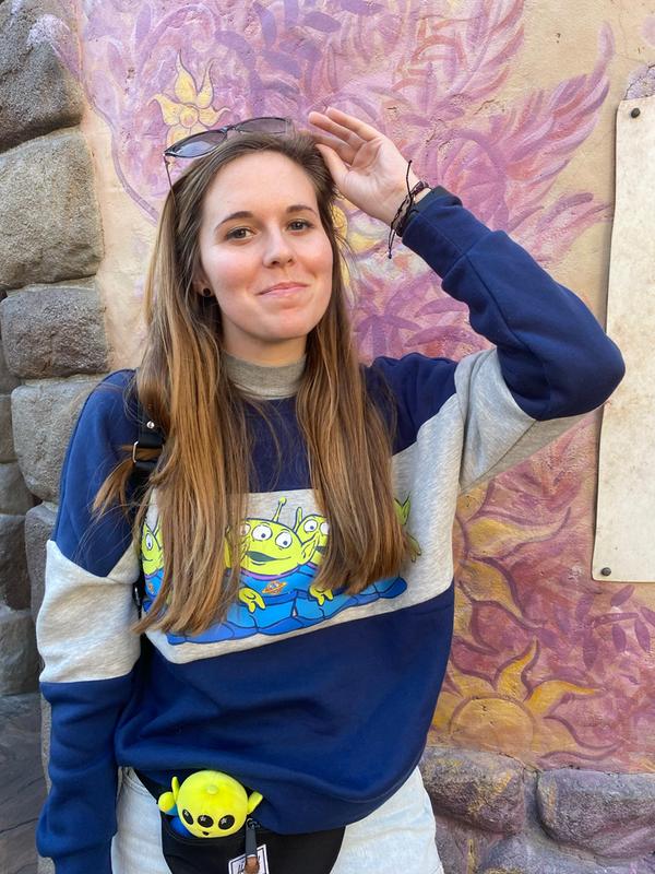 Disney Pixar Toy Story Aliens Panel Sweater BoxLunch Exclusive BoxLunch