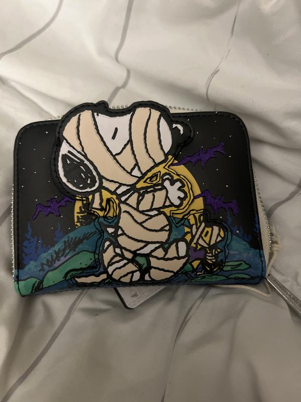 Loungefly Peanuts Snoopy & Woodstock Mummy Figural Glow-in