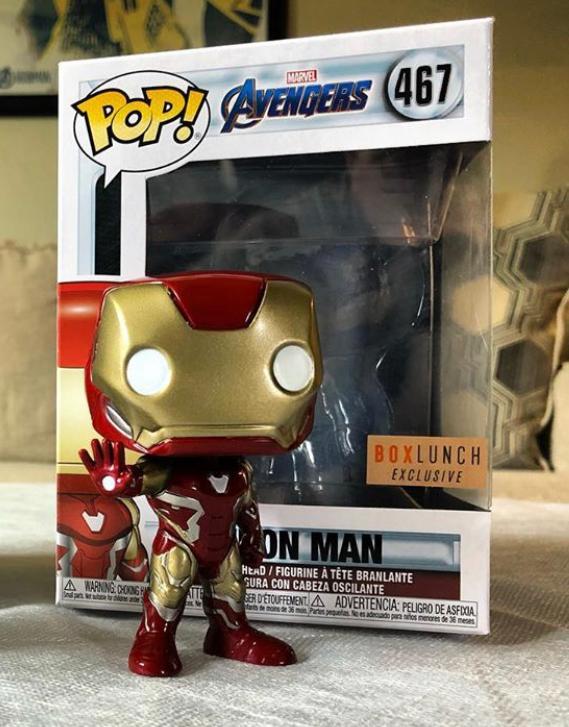 Funko pop store iron man boxlunch