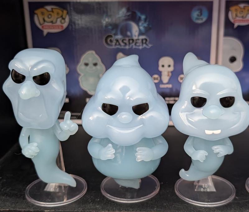 Funko Pop! Movies Casper Stretch, Fatso, and Stinkie Vinyl