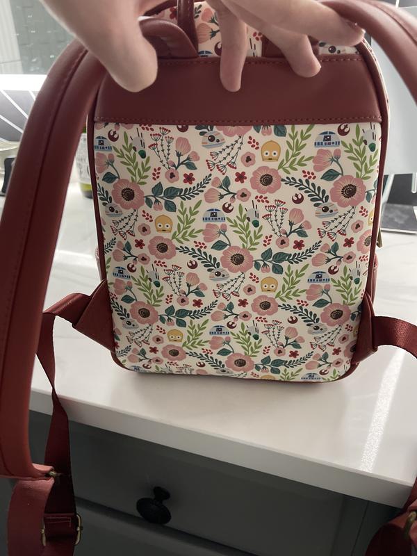 Loungefly Star Wars Droids Floral Mini Backpack - BoxLunch  display picture 1