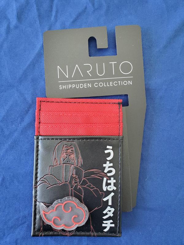 ☆Loungefly☆Naruto Akatsuki All-Over Print Card Holder Naruto Shippuden Allover Print Akatsuki Cloud Cardholder