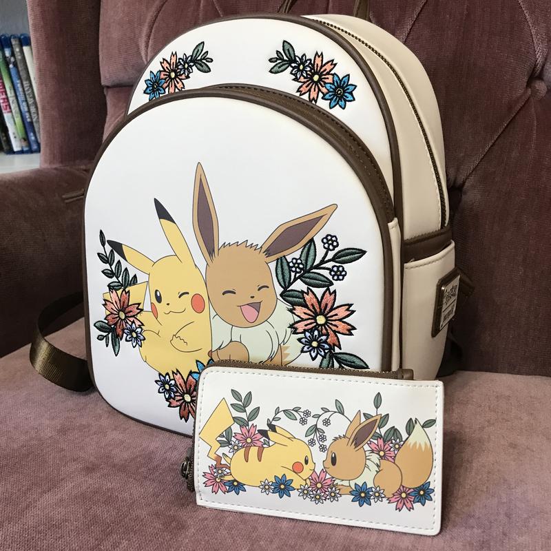 🆕 Available Now! Exclusive Loungefly Pokemon Pikachu & Eevee