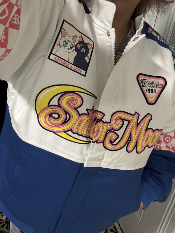 SAILOR COLLAR WATCH JACKET（ESPRESSO) Pretty Guardian Sailor Moon Racing Jacket - BoxLunch