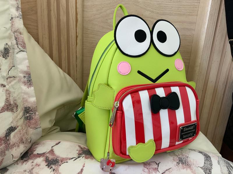 Loungefly Hello Sanrio Pin Keroppi Mini Backpack HK LF Blind Box Kero Frog