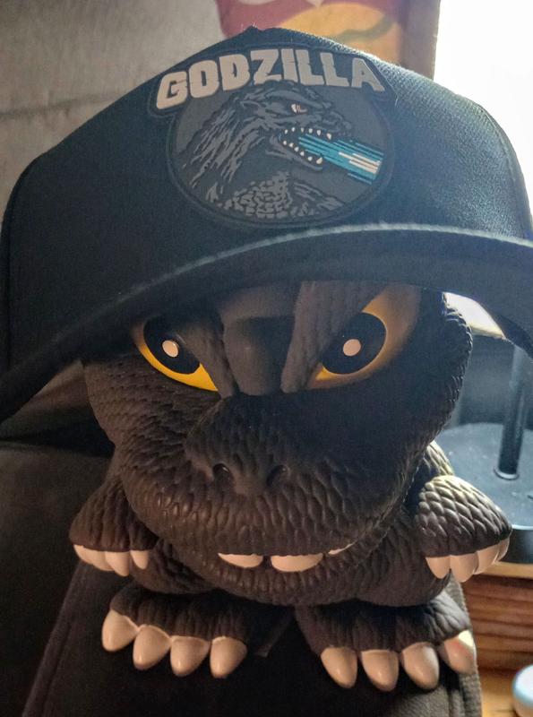Godzilla Blue Flames Black Ball Cap — BoxLunch Exclusive | BoxLunch