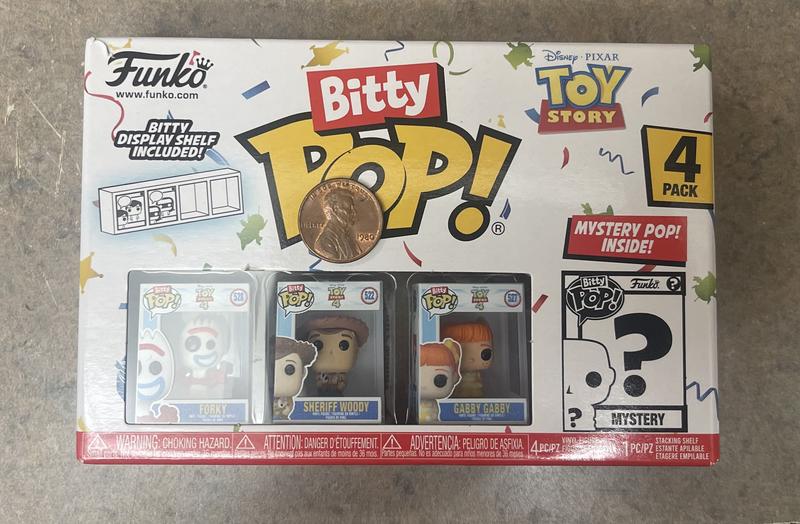 Funko Bitty Pop!: Toy Story Mini Collectible Toys - Forky, Woody, Gabby  Gabby & Mystery Chase Figure (Styles May Vary) 4-Pack