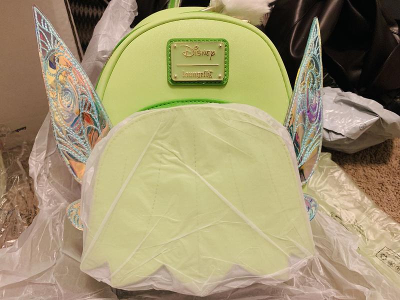 Disney Loungefly Glow store int the dark Tinker Bell Backpack Bag