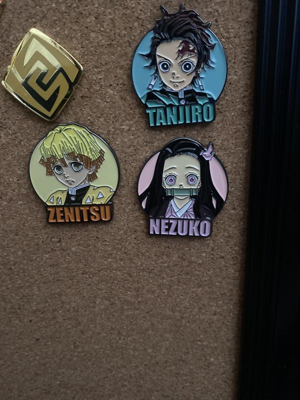 Just a taste of my Demon Slayer collection Follow my pin journey insta  @Adrenochromepins. I'm a collector, not currently a creator. : r/EnamelPins