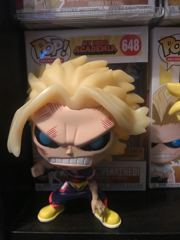 Funko Pop! My Hero Academia All Might (Weakened) Glow-in-the-Dark Vinyl  Figure - BoxLunch Exclusive