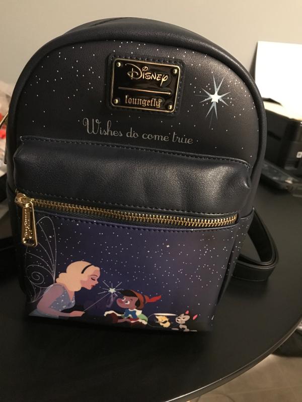 Loungefly Disney Pinocchio blue fairy popular magic mini backpack