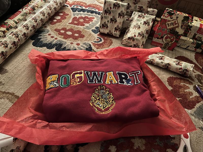 Harry Potter Hogwarts Mismatch Letterman Crewneck - BoxLunch