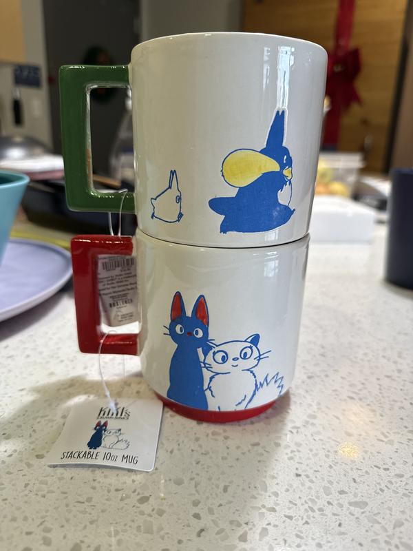 Studio Ghibli® Kiki's Delivery Service Jiji & Lily Mug — BoxLunch