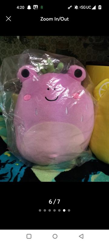 Squishmallow Adabelle Strawberry Frog 8