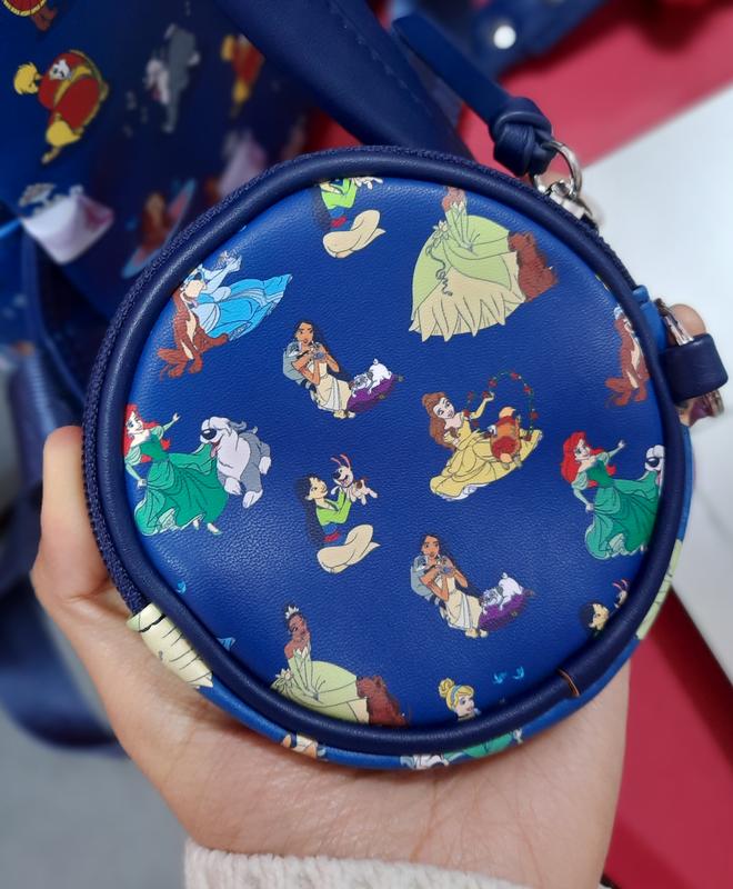 Loungefly Disney Princess Dogs Allover Print Mini Backpack  display picture 2