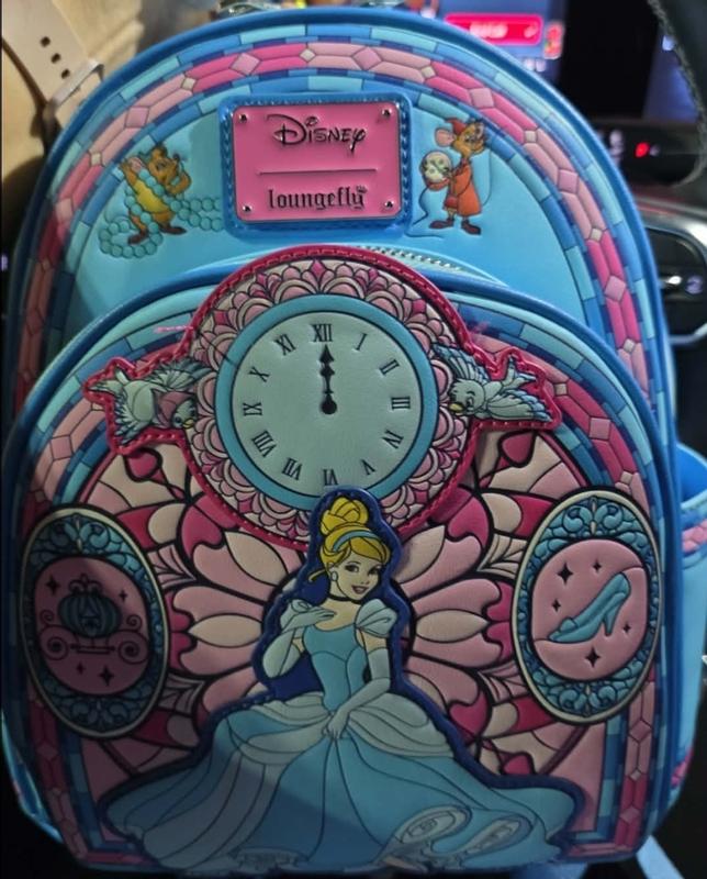 Loungefly Disney Cinderella Stained Glass Portrait Mini Backpack - Exclusive Loungefly Disney Cinderella Stained Glass Portrait Mini  main image 4