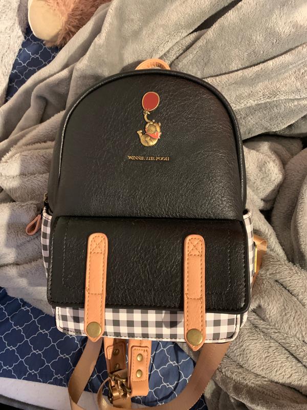 Loungefly Disney Winnie the Pooh Plaid Mini Backpack  display picture 1