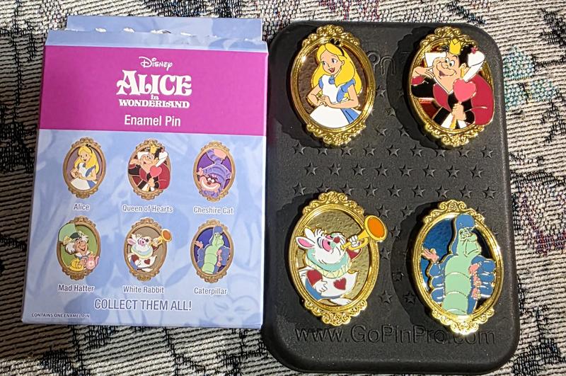 Disney Alice in Wonderland Character Stained Glass Portrait Blind