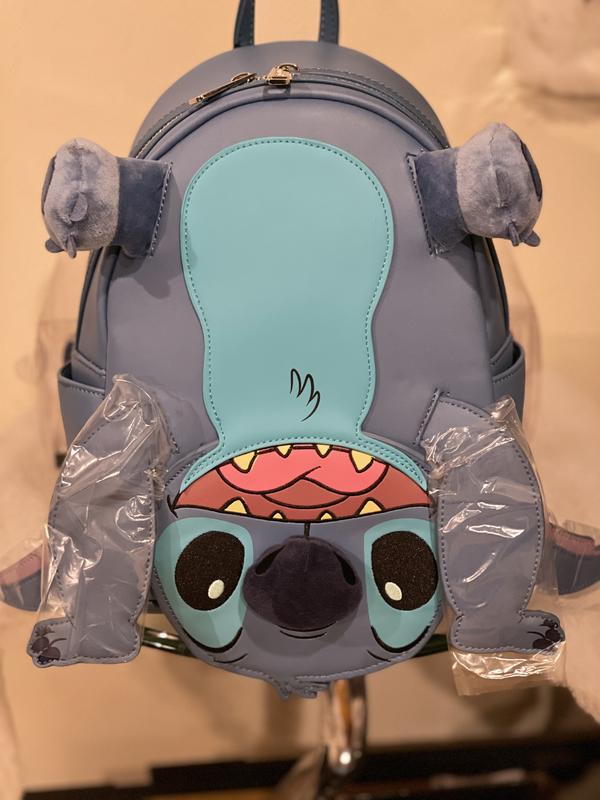 Loungefly, Bags, Loungefly Disney Lilo Stitch Upside Down Figural Mini  Backpack